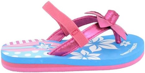 Crabbyclaws Girl's Surfboard (Toddler/Little Kid/Big Kid) Magenta Glitter Sandal 9-10 Toddler M