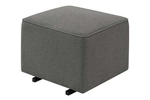 DaVinci Universal Gliding Ottoman, Dark Grey - Thumbnail 5