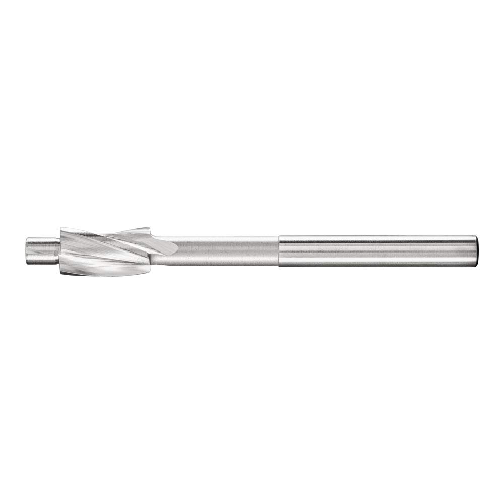 PFERD HSS Countersink with Guide Pins, Diameter 8.0 mm, Shaft Diameter 5 mm, DIN 373, Fine, 25203101 - for Through Holes