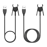 2Pcs Fitbit Alta Charger( 30cm, 100cm), EveShine Replacement USB Charging Cable Charging Cradle Dock Cable Adapter for Fitbit Alta Smart Fitness Tracker Watch