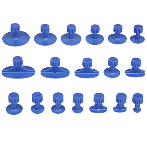 Click Here to See More Images Andux Land Dent Puller Tabs 18 Pieces Paintless Dent Removal Repair Tools XFGJ-03