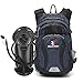 ROCKRAIN WindSeeker Insulation Hydration Cycling Backpack Pack with 2.5L BPA Free Leak Proof Water Bladder, Sufficient Storage Space for Outdoor Gear, for Cycling (Navy Blue)