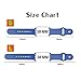 Isenxi for Watch Band, Soft Silicone Sport Style Replacement Strap for iwatch Series 1 Series 2 (38mm-set8 small(7-pack))
