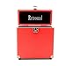 SW-B18s Retro Vintage leather Carrying Case for 45 RPM Records Red-7Inch