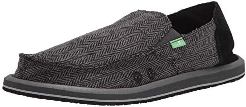 Sanuk Men's Vagabond Tweed Loafer, Grey, price in Saudi Arabia