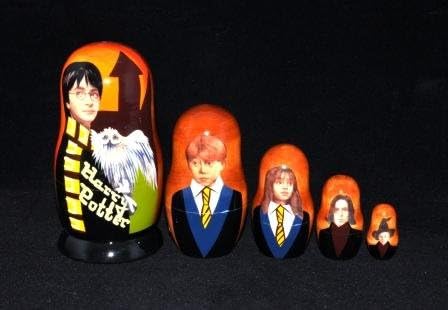 harry potter russian nesting dolls