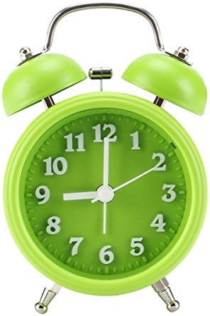 Alarm Clock for Girls, [2018 Upgrade] 4.9’’ No Ticking Movement and Big Stereoscopic Digital Travel Alarm clock, Super Loud and Cute Kids Alarm Clock,Operated Battery,Backlight