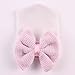 Upeilxd Newborn Hospital Hat Infant Baby Hat Caps with Bow/Hairball Soft Cute Nursery Beanie Hat (5pack Bow / 0-6 Month)