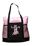 Girls Dance Ballet Slipper Tote Bag (Pink)