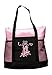 Girls Dance Ballet Slipper Tote Bag (Pink)