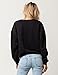 adidas Originals Women's Outerwear Trefoil Sweatshirt, Black, Small