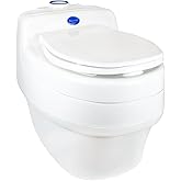 Separett Villa Urine-Separating Compost Toilet | No Additives or Mixing Needed, High-Capacity Design, For Homestead, For Scho