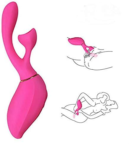 Healthy Women Multi Thrusting & Sucking Modes Vibarator Toy Oral Tongue Vibarator Wand,Waterproof Multi Speed Body Simulator