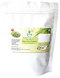 Herbs And Crops 100% Pure Natural Organically Grown Aloe Vera Powder (227g / (1/2 lb) / 8 ounces)