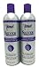 jhirmack Silver Brightening Purple Shampoo Set of 2 for all types of silver, grey, and blonde hair
