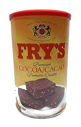 Amazon Com Fry S Premium Baking Cocoa Unsweetened 454g 16 Oz Imported From Canada Grocery Gourmet Food