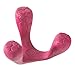 West Paw Zogoflex Air Wox Interactive Tug of War Durable Play Toy, Currant, Large