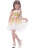Bonny Billy Girl's Sleeveless Color Painting Unique Children Dress