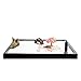 ICNBUYS Zen Garden Sakura Pagoda Bridge Landscape Stone Set with Free Rake and Pushing Sand Pen Base Tray Dimensions 11.8 x 0.4 x 9.4 inches