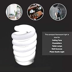 LimoStudio [4 Pack] 85W 6500K CFL, Compact