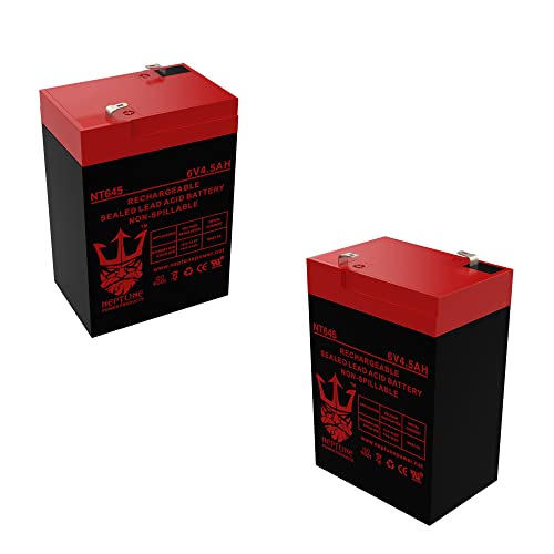 6 Volt 6v 4.5ah Rechargeable Deer Game Feeder Battery for Neptune 2