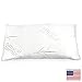 Zen Bamboo Pillow - Shredded Memory Foam Pillow - Best Hotel Quality Cool Hypoallergenic Memory Foam Pillow w/ Bamboo Removable Cover - Queen