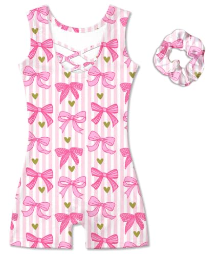 Uideazone Girls Bow Gymnastics Set