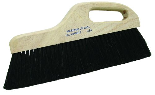 MARSHALLTOWN The Premier Line HH987F 12-Inch Horsehair Finishing Broom-Extra Fine