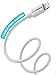 PowerBear Long iPhone Charger 10ft [MFI Certified] Durable Silicone - White