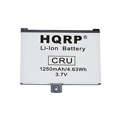 HQRP Battery for Barnes & Noble Nook BNRB1530 BNRV100 9BS11GTFF10B3 9875521 BNRZ1000, 005, BNRZ100 BNRB454261, Nook Classic, Nook First Edition Digital E-Book Reader + Coaster - Thumbnail 4