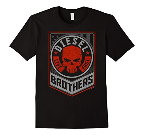 Diesel Brothers Live First Skull Propaganda Graphic T-Shirt