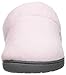 isotoner Women's Cozy Terry Hoodback Clog Slipper with Soft Memory Foam, Comfort Arch Support, and an Indoor/Outdoor Sole