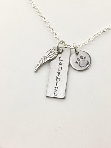 Rainbow Bridge Pet Memorial Jewelry Personalized Cat Dog Horse Pet Loss Necklace Pendant for Pet Loss
