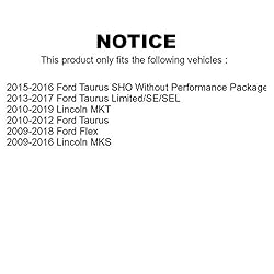 Front Wheel Bearing And Hub Assembly Pair For Ford