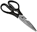 Amazon Basics Multifunction Come-Apart Kitchen Shears, 8 inch, Black