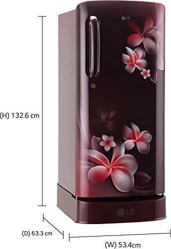 Lg 190l 4 Star Direct Cool Single Door Refrigerator Gl D201aspx