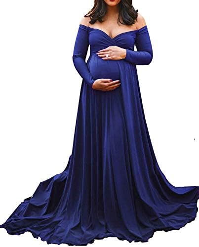 Arbres Baby Shower Maternity Gown Photography Prop Pregnancy Dress Maternity Photo Shoot Pregnancy Gown Maternity Dress for Photo Shoot