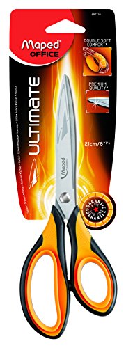 Maped Ultimate Soft Grip Scissors, 8.25 inch (697710)