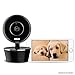 RCA Pet Camera for Dog & Cat Parents - WiFi Pet Security Camera with HD Video, 2 Way Audio, Night Vision, Motion & Sound Alerts & Phone App to Monitor & Talk to Your Pets, White, Small