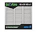 EcoAire 13x21 1/2x1 MERV 8 Pleated Air Filter, AC Furnace Air Filter, 6 Pack (Actual Size: 12 3/4
