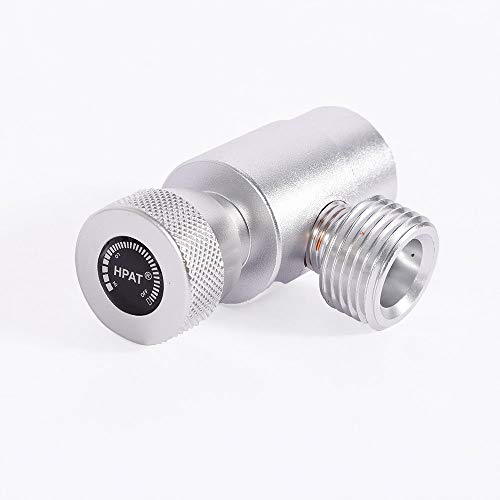 SHZICMY CO2 Cylinder Refill Adapter Connector for DIN 477 BS 341