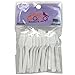 Beauticom Pana Brand (White Color) (3 Packs of 25pcs = 75 Pieces) Cosmetic Make Up Disposable Plastic 2.5