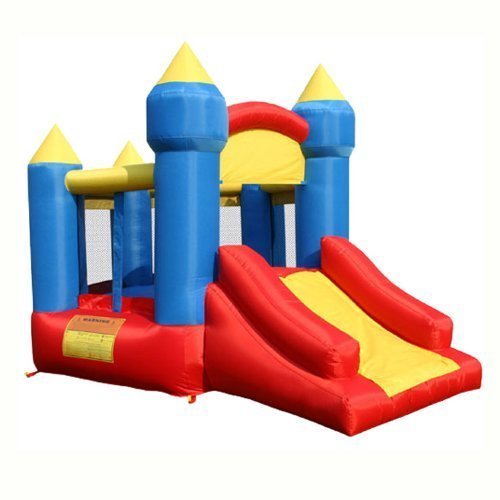 KidWise Little King's Castle Bounce House with Slide