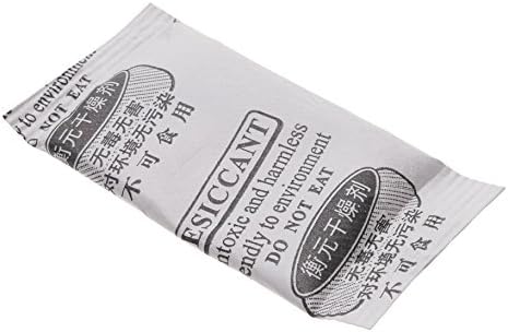 Desiccant dehumidifier bag of silica gel packets 3.5 x 5.5 inch 100 g pack of 20 pcs by CableMarkt