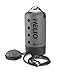NEMO Helio Portable Pressure Shower with Foot Pump, Grey