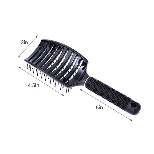 Vent Hair Brush Blow Dryer Brush, Women Thick Long Curly Paddle Hair