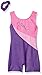 Jacques Moret Little Girls (4-7) Fun Gymnastics Biketard, Honeycomb Dots Colorblock, S