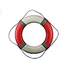 Red-Antique-Life-Ring-20-Antique-Life-Ring-Life-Ring-Decoration-Nautical-Decor