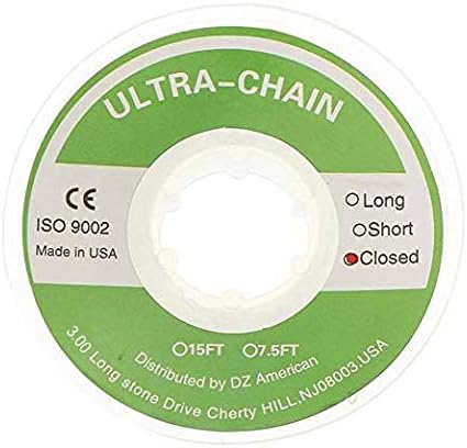 Transparent Dental Orthodontic Elastic Chain Power Chains Brace (Closed Size, 3 Pcs)