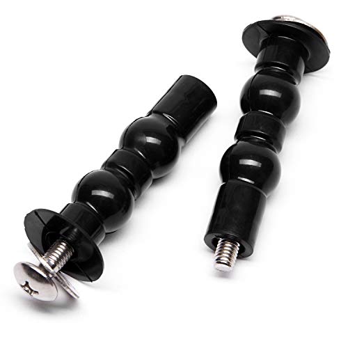 Universal Toilet Seats Screws and Bolts Metal - Toilet Seat Hinges Bolt Screw Nuts Top Mount Seat Hardware for Toilet and Toilet Seat Replacement Parts Kit(3 Various Choice - 3 Solution)